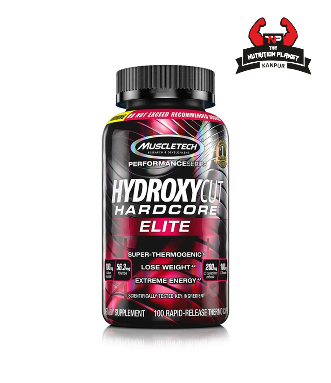 Healthcules MuscleTech Hydroxycut Hardcore Elite,Pack of 100 Capsules